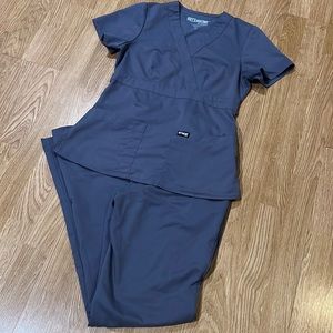 Women’s Gray Grey’s anatomy scrubs